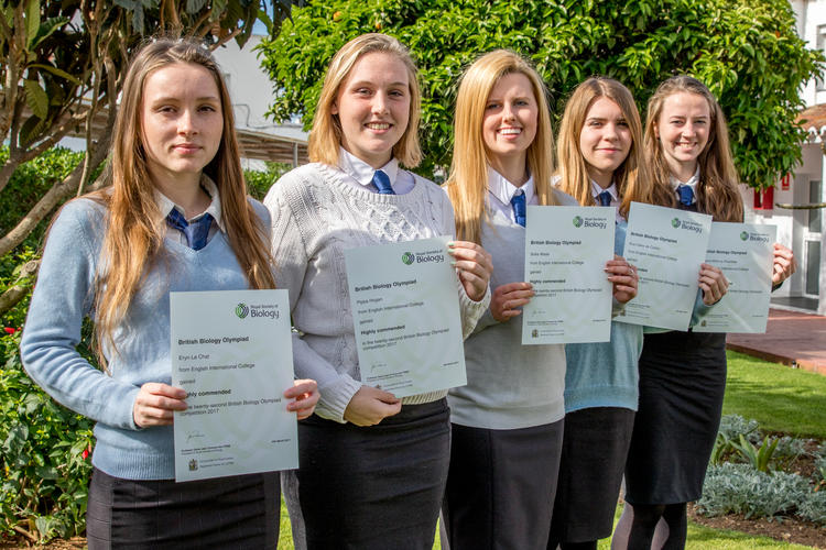 British Biology Olympiad Success