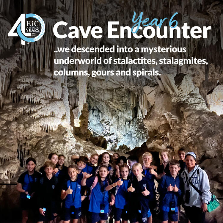 Year 6 travelled to the Cuevas de Nerja