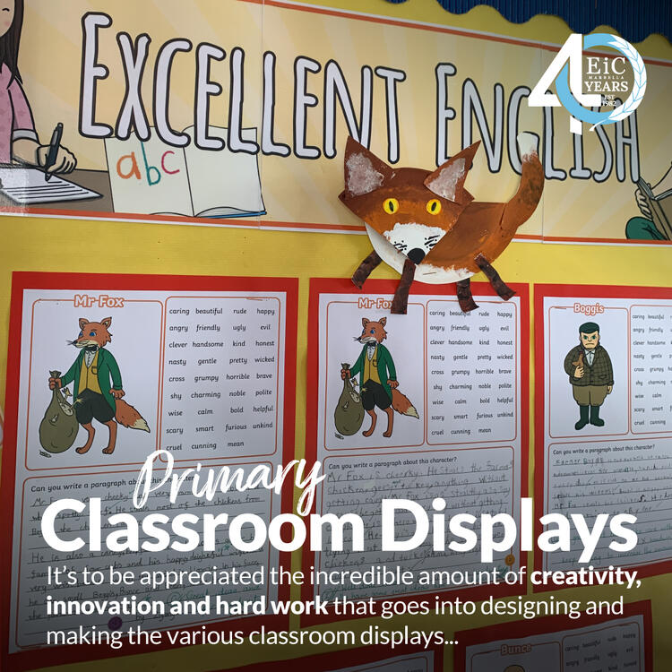 Primary Classroom Displays