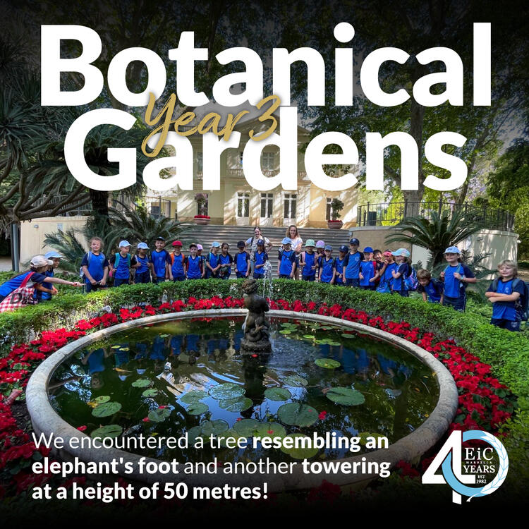 Year 3 Visit the Malaga Botanical Gardens