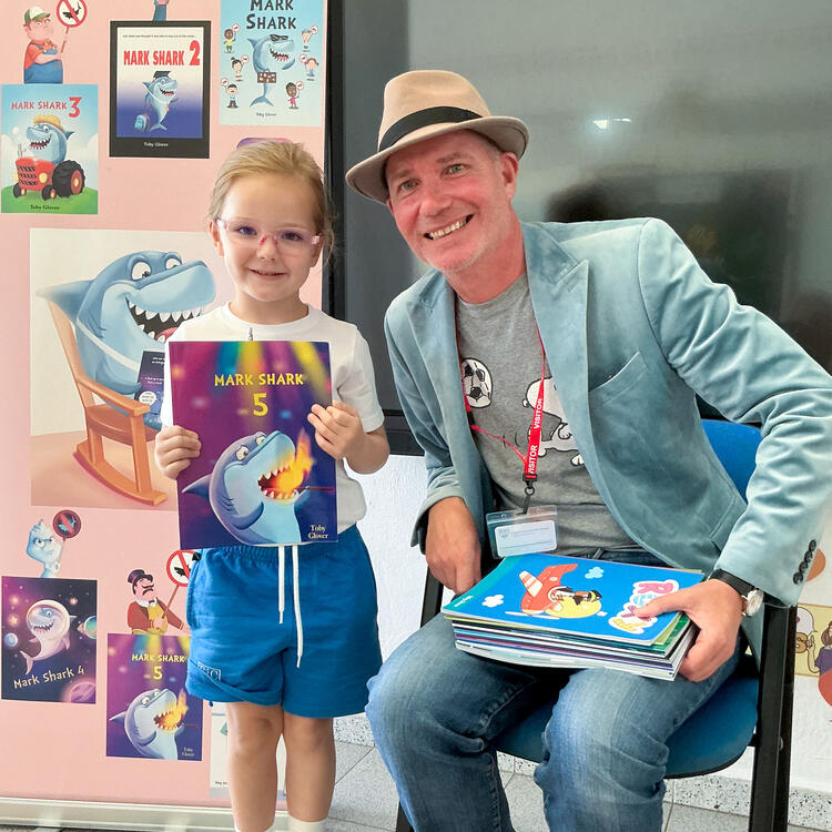 Author Visit: Toby Glover Inspires Young Readers