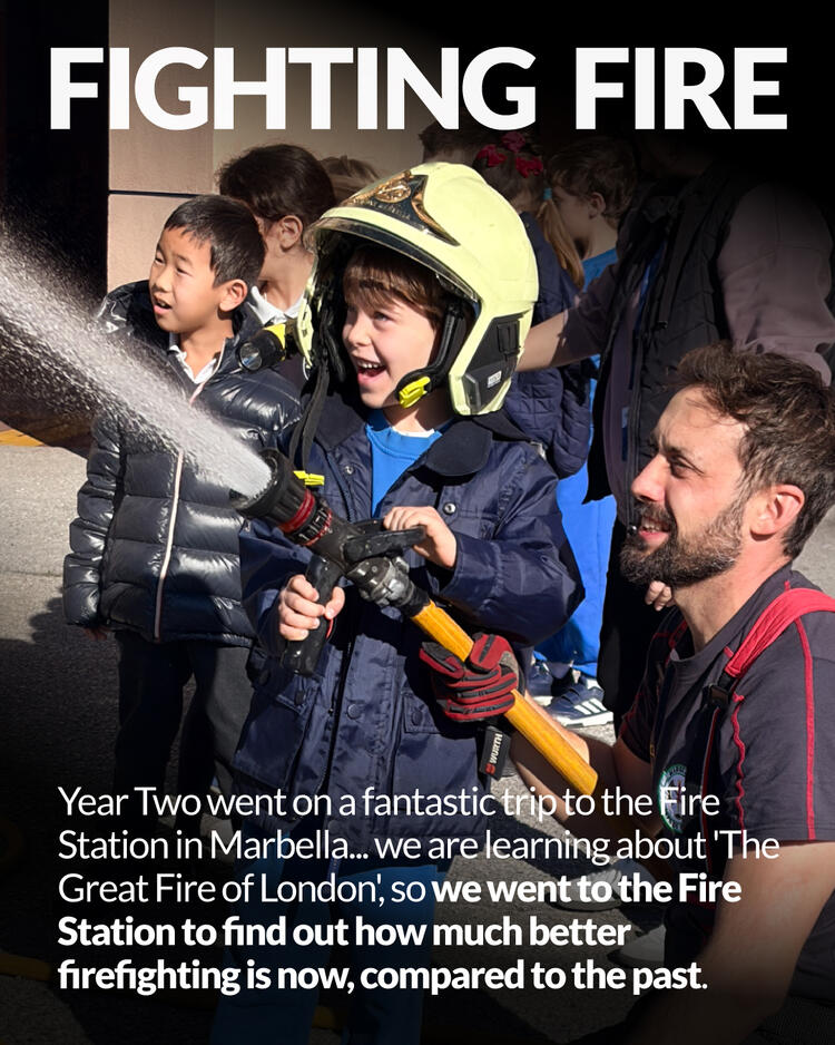 Year Two Went on a Fantastic Trip to the Fire Station in Marbella