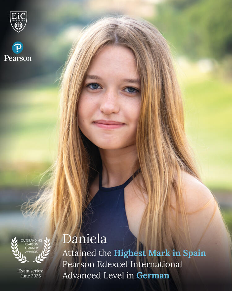 Highest Mark in Spain for the Pearson Edexcel International Advanced Level in German
