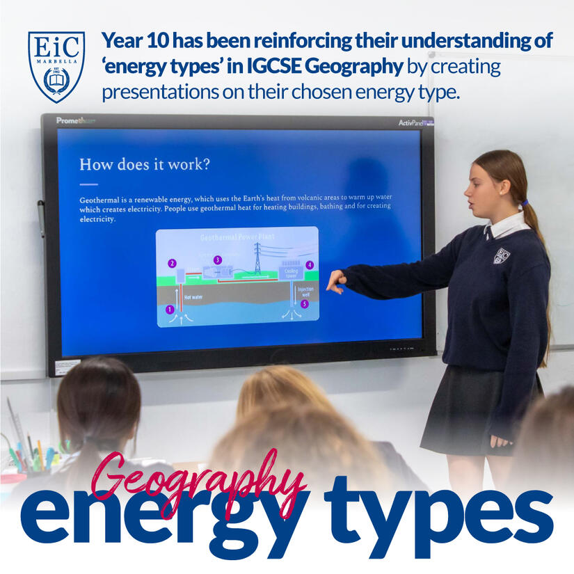 IGCSE Geography - Energy Types - Year 10 Presentations