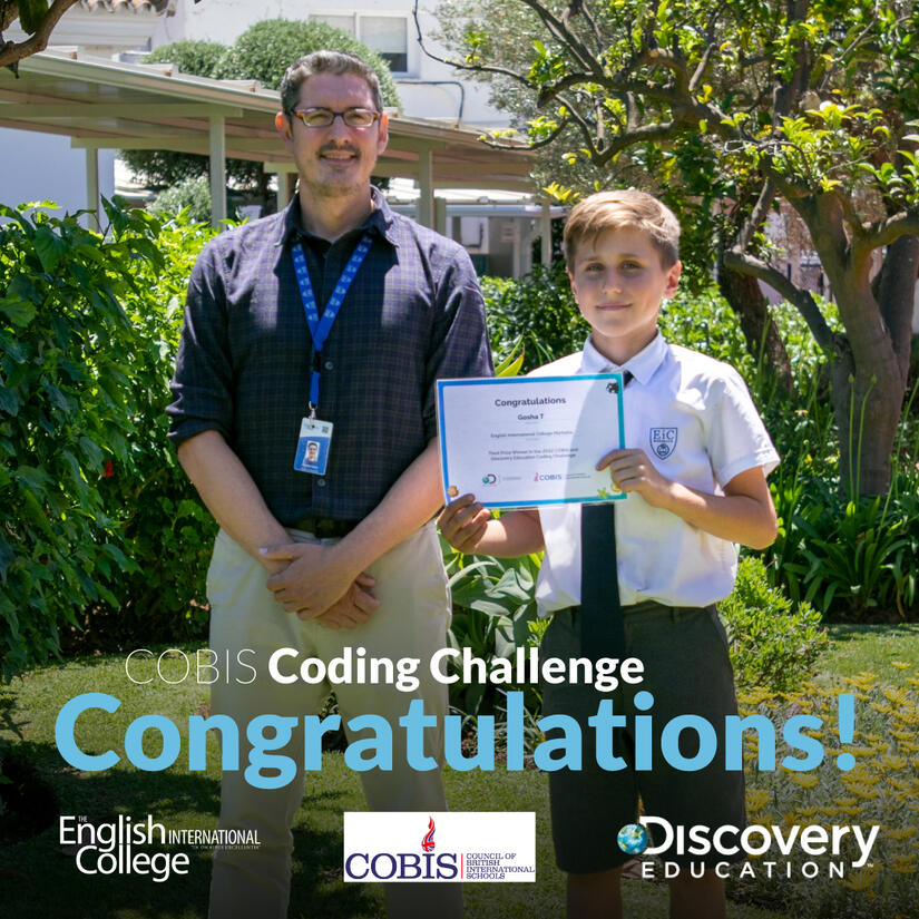 Discovery Education and COBIS Coding Challenge