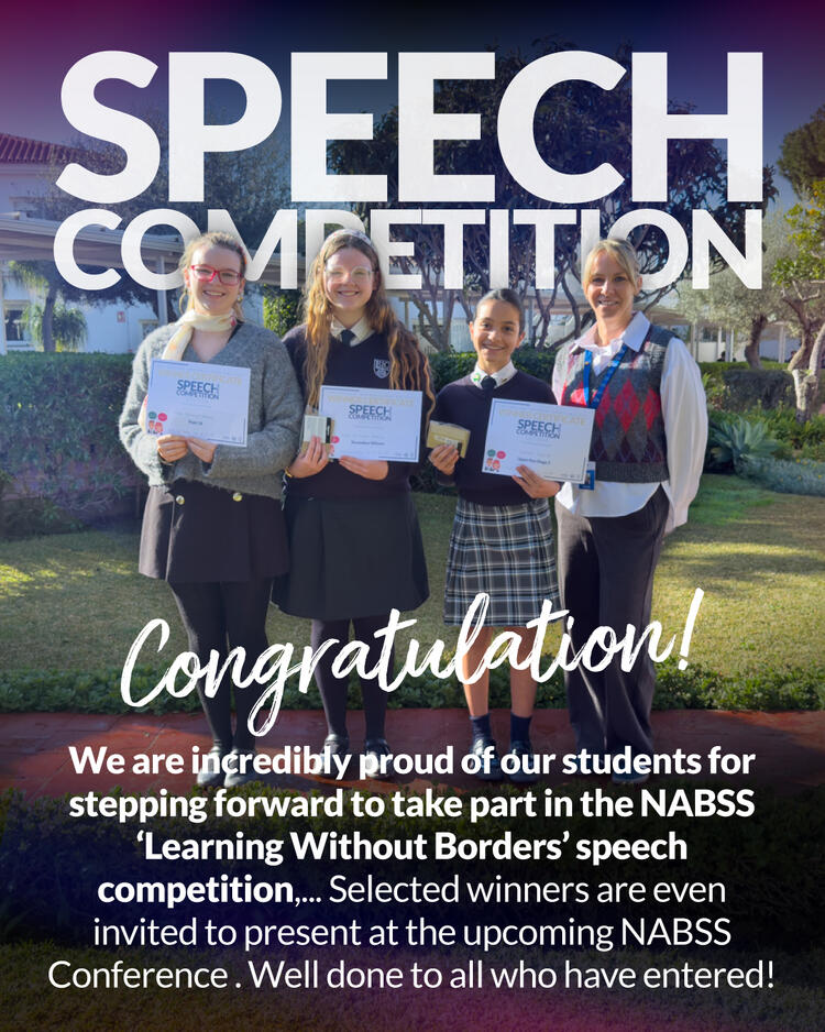 NABSS ‘Learning Without Borders’ Speech Competition