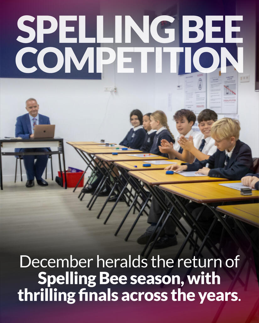 December Heralds The Return Of Spelling Bee Season