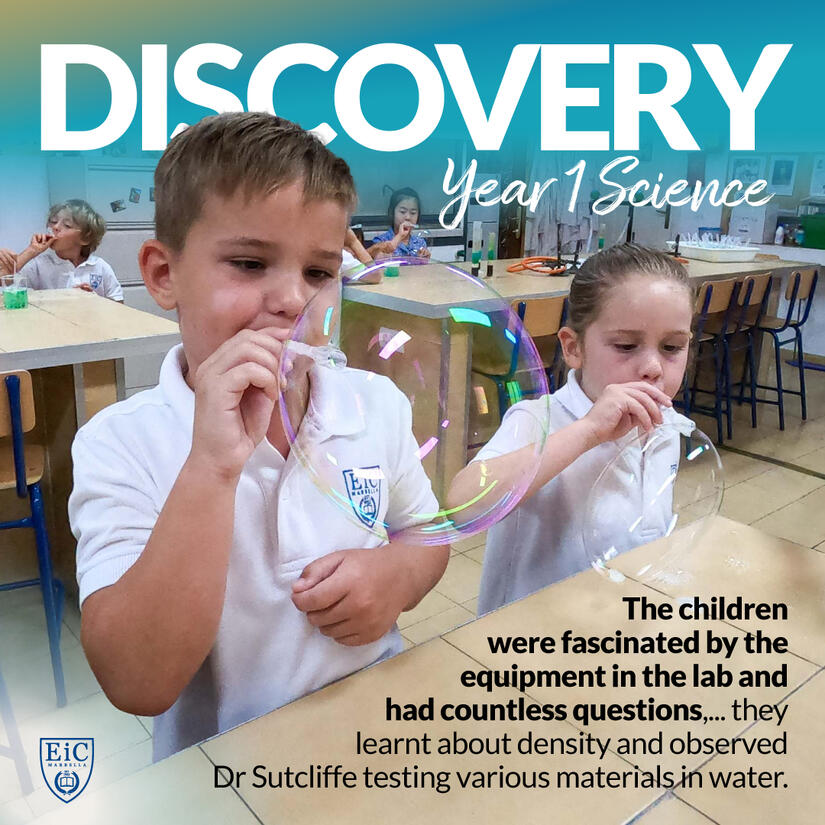 Year 1 had a fantastic opportunity to visit the Science Lab
